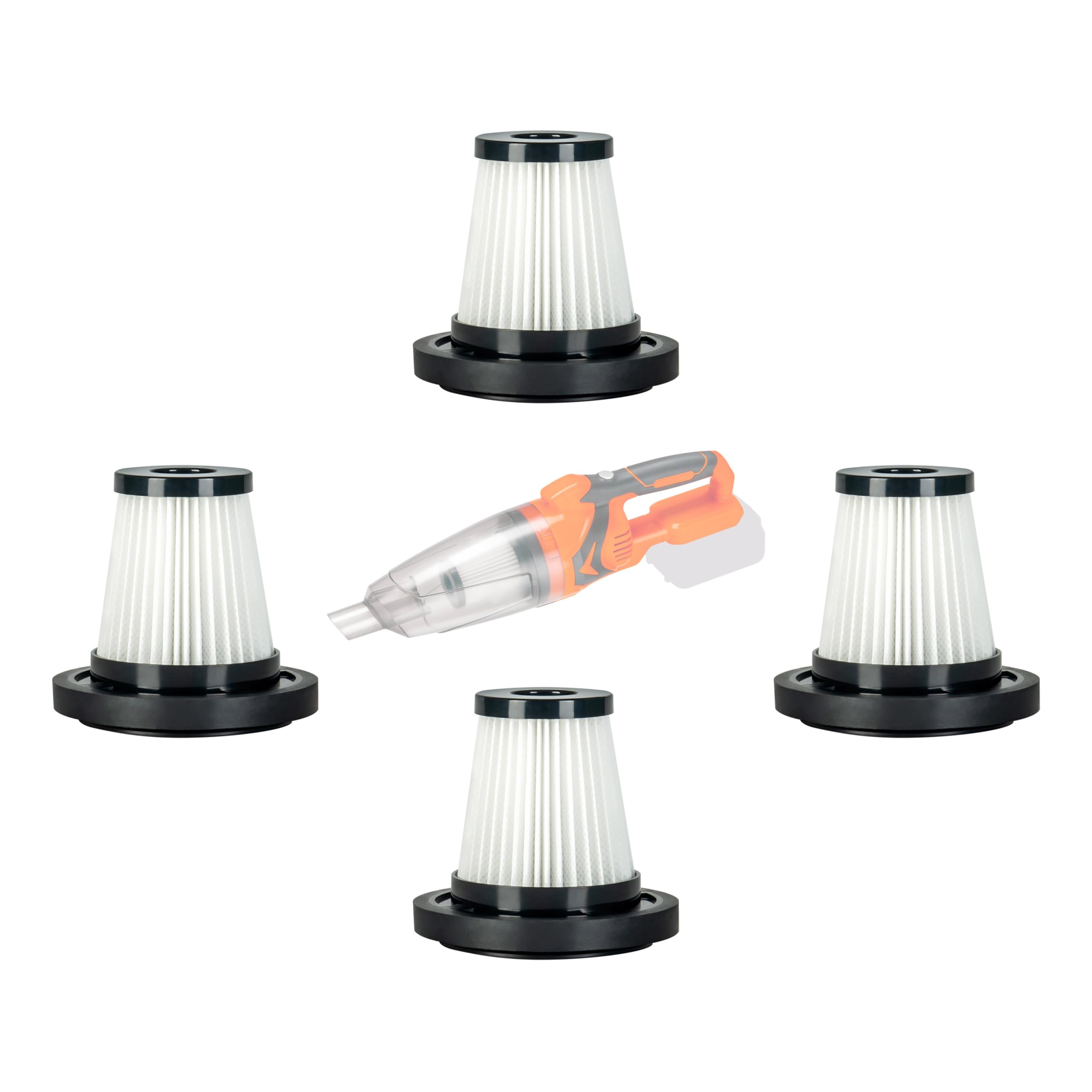 Amazon.com - 4 Pack HEPA Filters Washable, Reusable Filter for